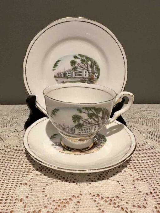 Royal Stafford Souvenir Trio - Old Parliament House Canberra