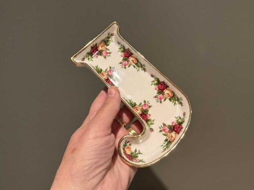 Royal Albert Old Country Roses Set Of Three Christmas Bonbon Dishes - JOY - Image 2