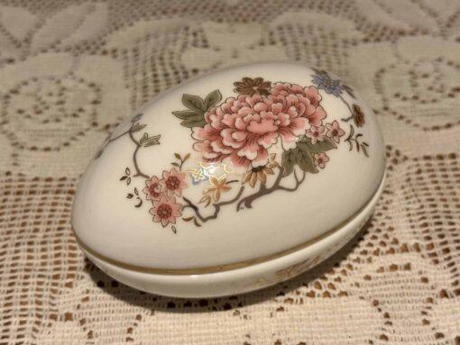 Royal Doulton Canton Medium Egg Trinket Box In Original Box