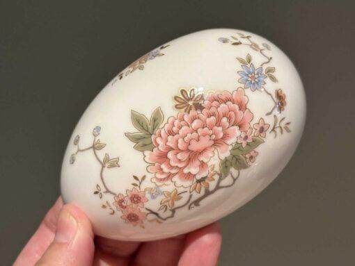 Royal Doulton Canton Medium Egg Trinket Box In Original Box - Image 3