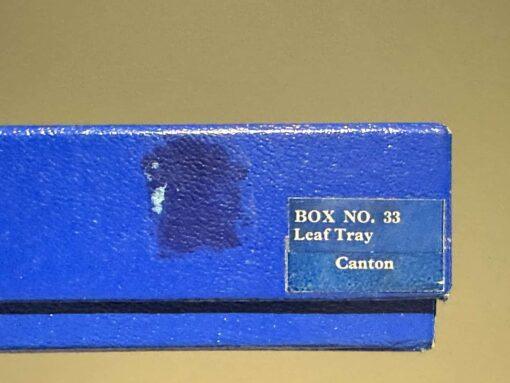 Royal Doulton Canton Small Leaf Tray / Bonbon Dish In Original Box - Image 5