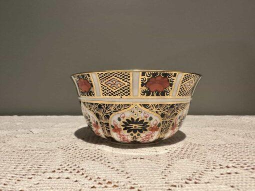Royal Crown Derby Old Imari Heavily Gilt Open Sugar Bowl - 1978
