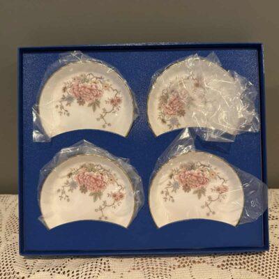 Royal Doulton Canton Set Of Four Coasters In Original Box