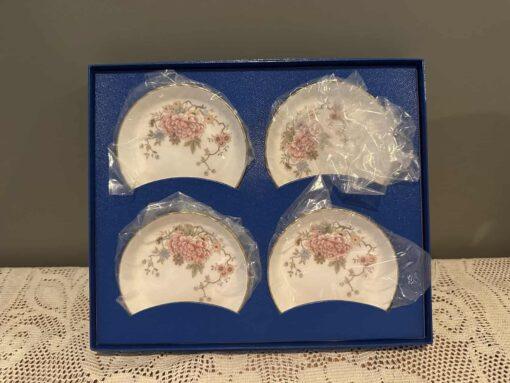Royal Doulton Canton Set Of Four Coasters In Original Box
