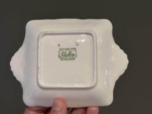 Shelley Green Daisy Butter / Trinket / Relish Dish - Image 3