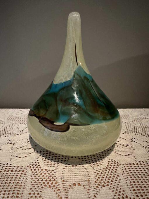 Stunning Large Mdina Art Glass Strata Bud Vase With Sticker - Image 3
