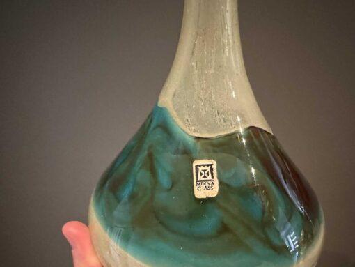 Stunning Large Mdina Art Glass Strata Bud Vase With Sticker - Image 5