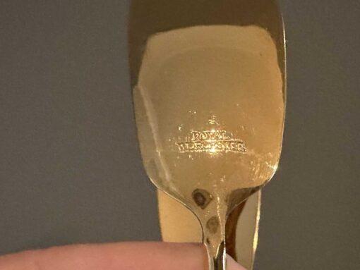 Very Rare Royal Worcester Fruits Cake / Sandwich / Slice Tongs - Image 5