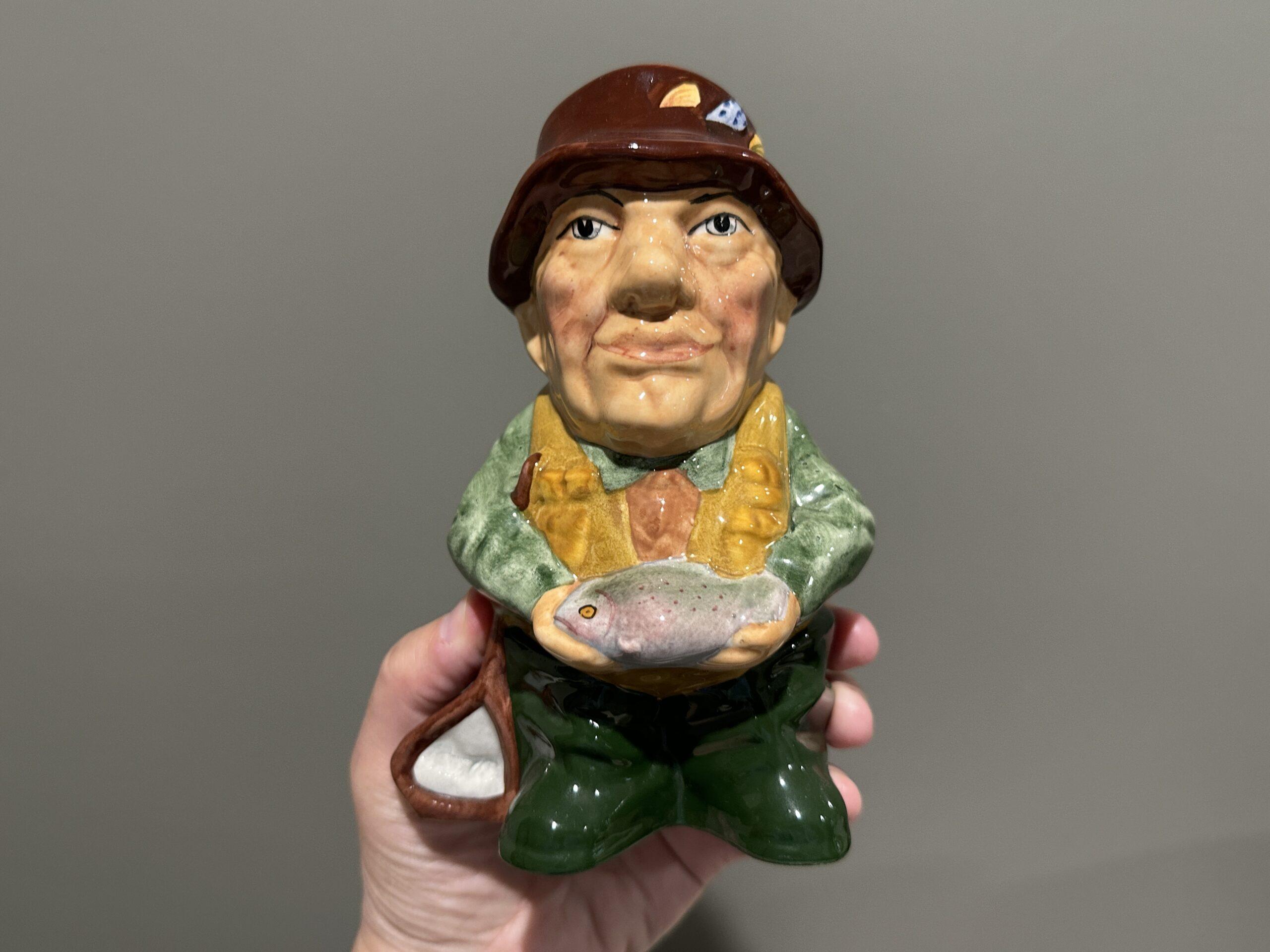 Staffordshire Character Jug By Manor - Fisherman - Image 4