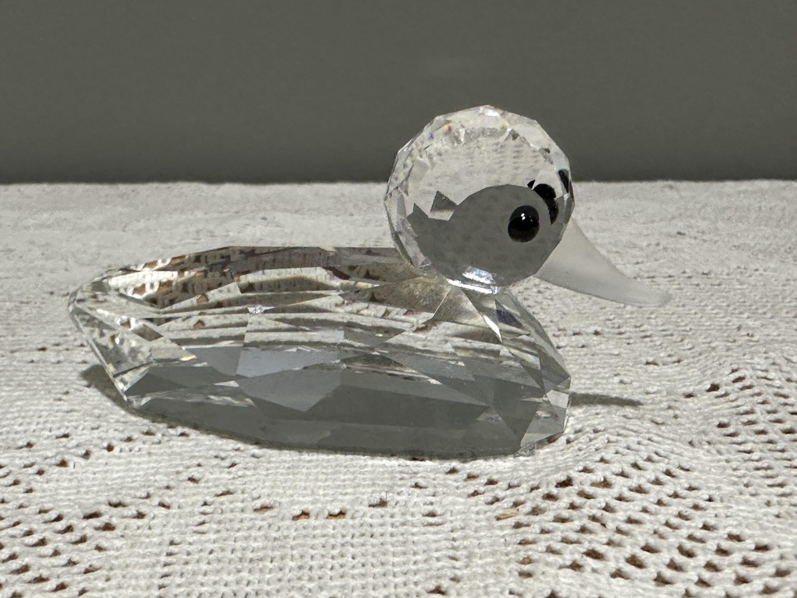 Large Vintage Swarovski Crystal Mallard Duck - Image 2
