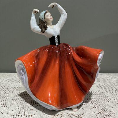Royal Doulton Vintage Figurine - Karen - Flamenco / Spanish Dancer