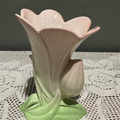 Art Deco Carlton Ware Pink Lily Posy Vase