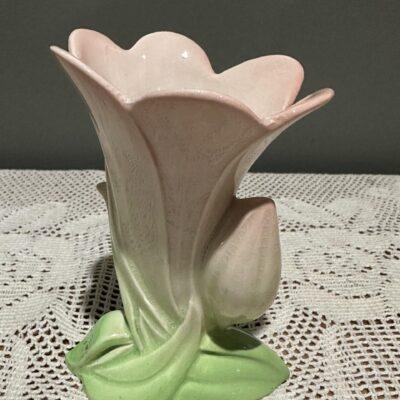 Art Deco Carlton Ware Pink Lily Posy Vase