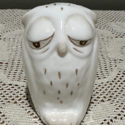 Vintage Coalport Small Sleepy Owl Figurine