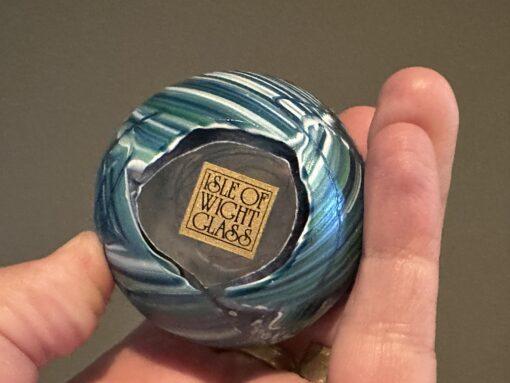 Isle Of Wight Miniature Hand Blown Glass Perfume Bottle - Seascape - Michael Harris - Image 5