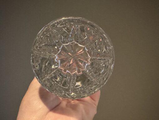 Superb Heavy Crystal Vase - 18cm - Image 5