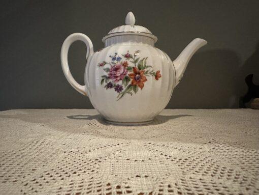 Royal Worcester Small Floral Teapot - Roanoke Pattern - Image 2