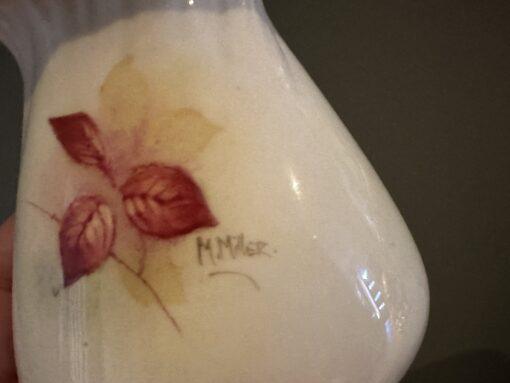 Superb Hand Painted Royal Worcester Posy Vase - Michelina Miller 1952 - Image 3