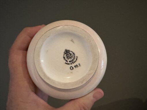 Superb Hand Painted Royal Worcester Posy Vase - Michelina Miller 1952 - Image 5
