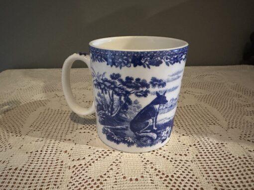 Spode Blue Room Aesop's Fables Mug In Original Box - Tortoise, Hare And Fox - Image 3