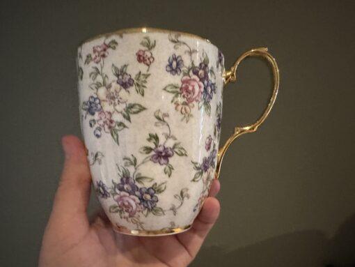Royal Albert 100 Years English Chintz Large Mug In Box - Image 4