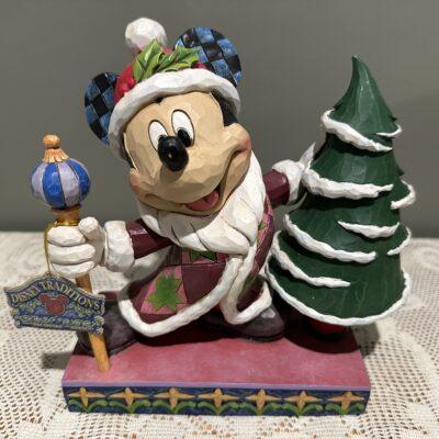 Jim Shore For Enesco - Jolly Ol' St Mick - Mickey Mouse Disney Traditions Figurine