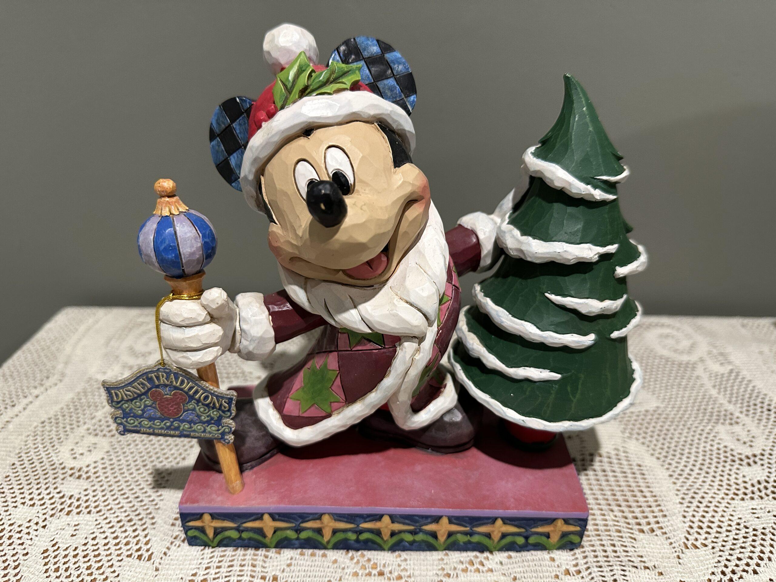 Jim Shore For Enesco - Jolly Ol' St Mick - Mickey Mouse Disney Traditions Figurine