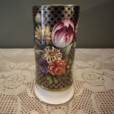 Spode Regency Posy Vase In Original Box - Heavily Gilt