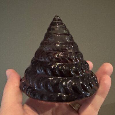 Meg Caslake And David Pedler Amethyst Glass Seashell