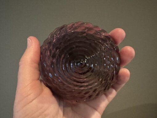 Meg Caslake And David Pedler Amethyst Glass Seashell - Image 3