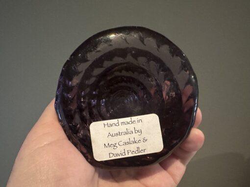Meg Caslake And David Pedler Amethyst Glass Seashell - Image 4