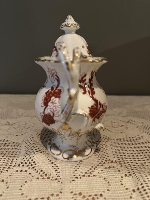 Coalport Indian Tree Coral Potpourri Lidded Jar - Image 2