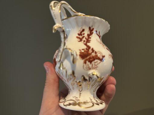 Coalport Indian Tree Coral Potpourri Lidded Jar - Image 5