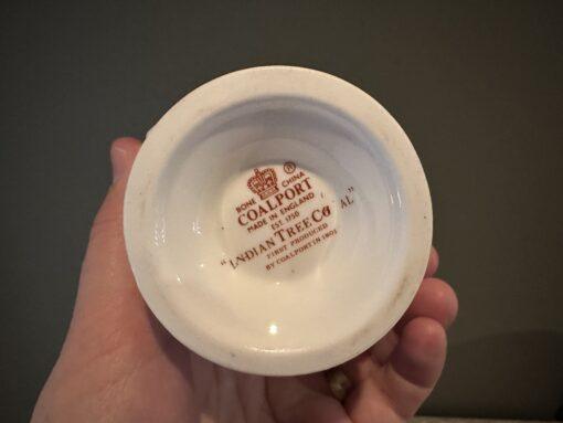Coalport Indian Tree Coral Potpourri Lidded Jar - Image 7