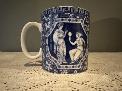 Spode Blue Room Archive Mug In Original Box - Greek Pattern - Image 3