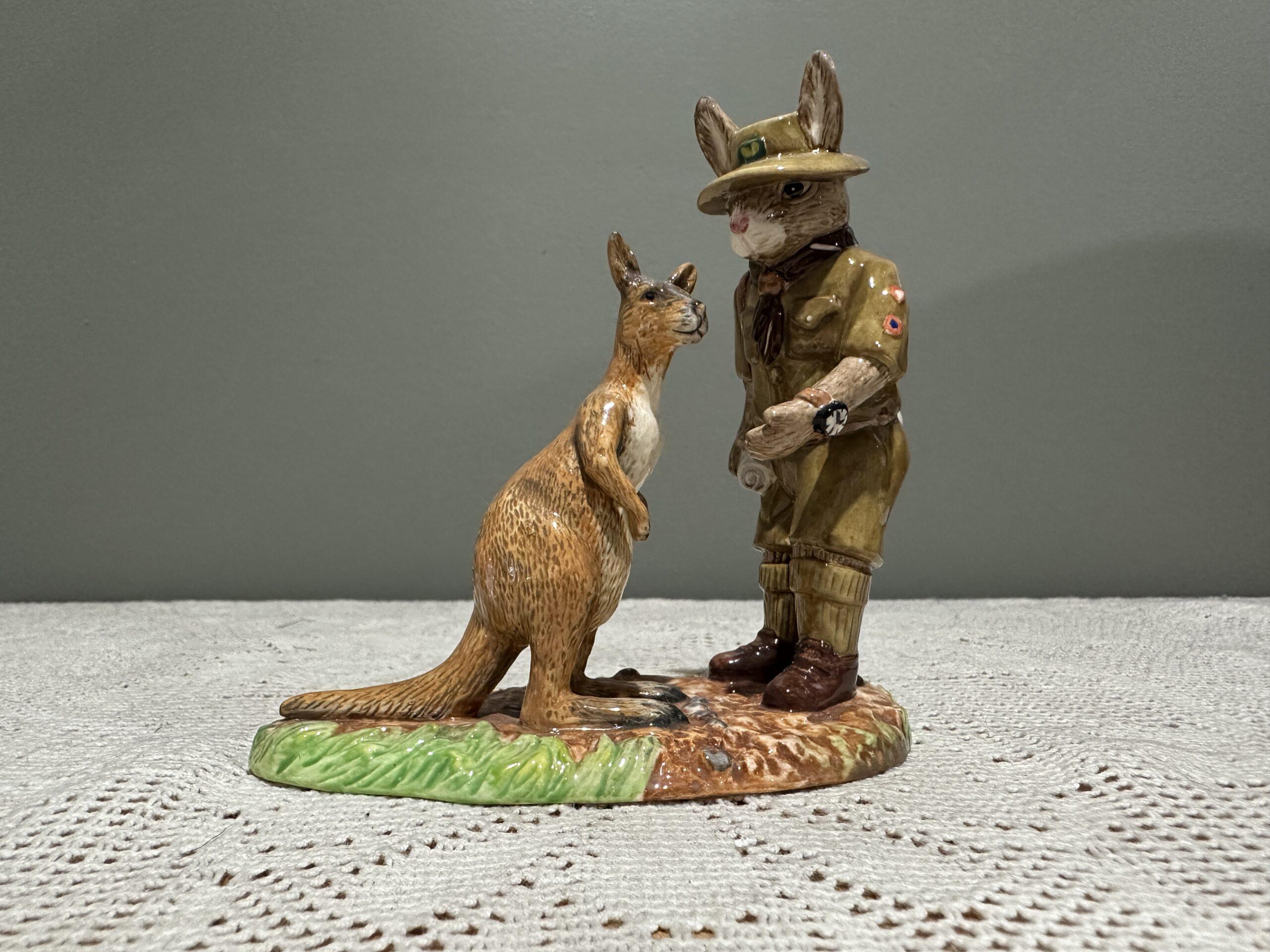 Royal Doulton Bunnykins Limited Edition Figurine - Centenary Scout - Boxed