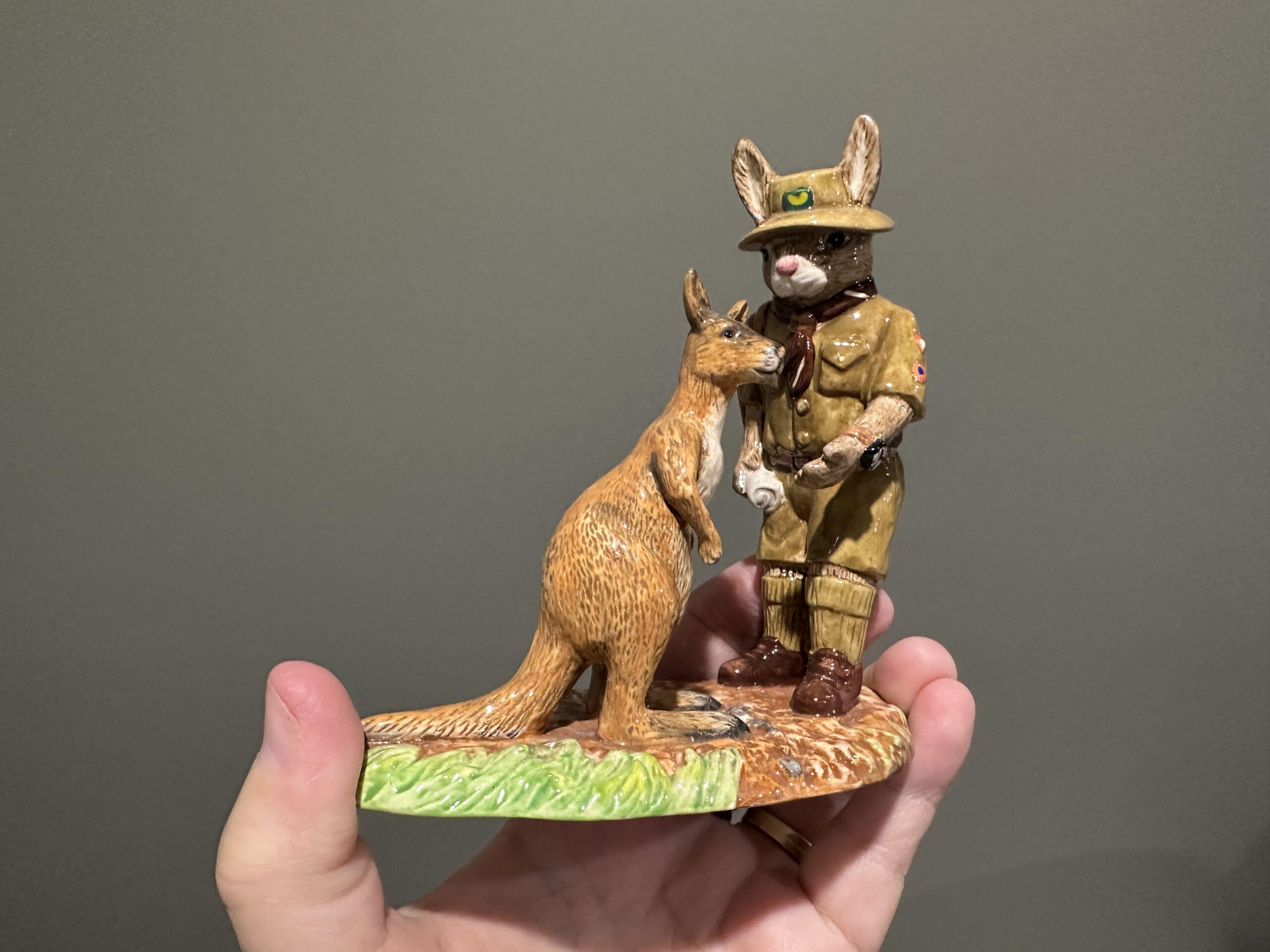 Royal Doulton Bunnykins Limited Edition Figurine - Centenary Scout - Boxed - Image 3