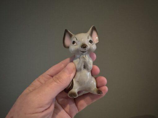 Vintage And Rare Napco Mother Mouse And Six Baby Mice Figurines - Image 2