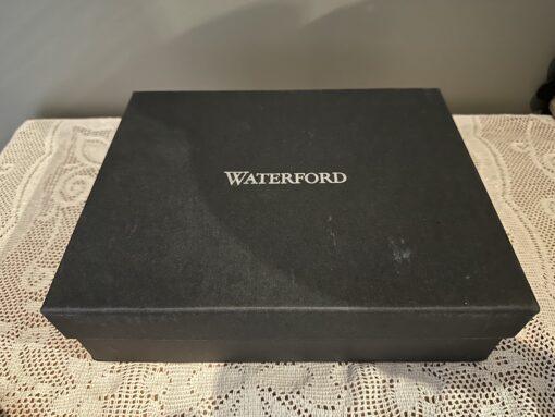 Vintage Waterford Crystal Large Heritage Collection Lismore Carriage Clock In Box - Image 7