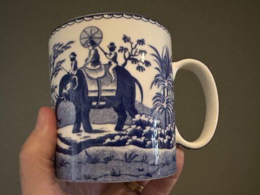 Spode Blue Room Archive Mug In Original Box - Indian Sporting Pattern - Image 4