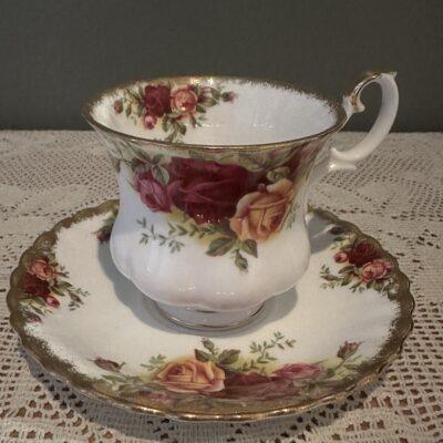 Royal Albert Old Country Roses Demitasse Cup And Saucer Set