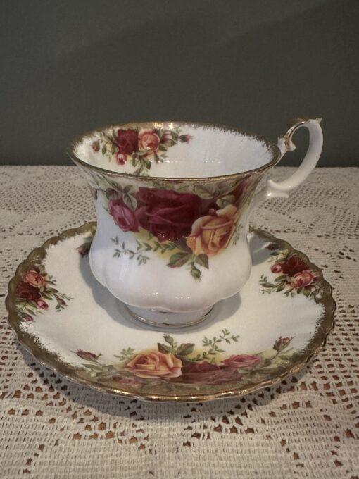 Royal Albert Old Country Roses Demitasse Cup And Saucer Set