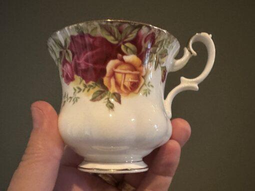 Royal Albert Old Country Roses Demitasse Cup And Saucer Set - Image 2