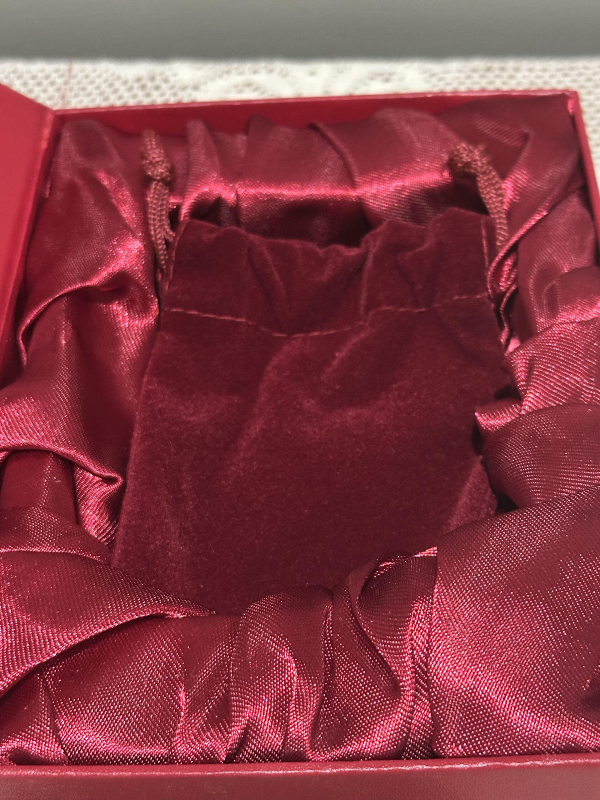 Waterford Crystal 2014 Boxed Christmas Tree Bauble - Cross With Dated Hanger And Velvet Bag - Image 4