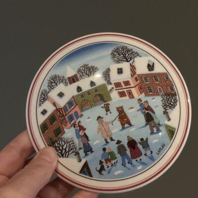 Villeroy Boch Naif Design Large Candy / Trinket Box - Laplau