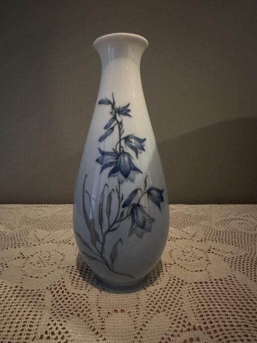 Royal Copenhagen Tall Vase With Bluebell Pattern