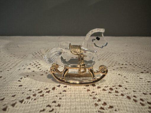 Swarovski Crystal Memories Miniature Rocking Horse Figurine - Image 2