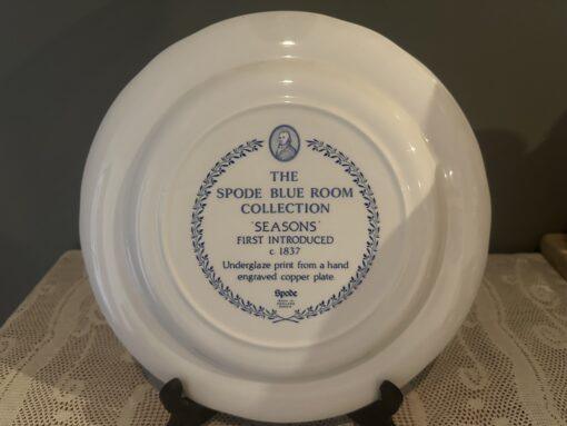 Spode Blue Room Collection Large Display Plate - Seasons - Image 3