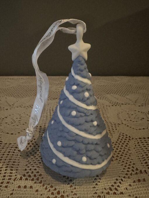 Wedgwood Jasperware Christmas Xmas Tree Bauble / Ornament In Box