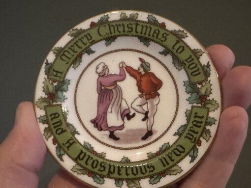Spode 1983 Miniature Christmas / Xmas Plate - A Merry Christmas To You - Image 2